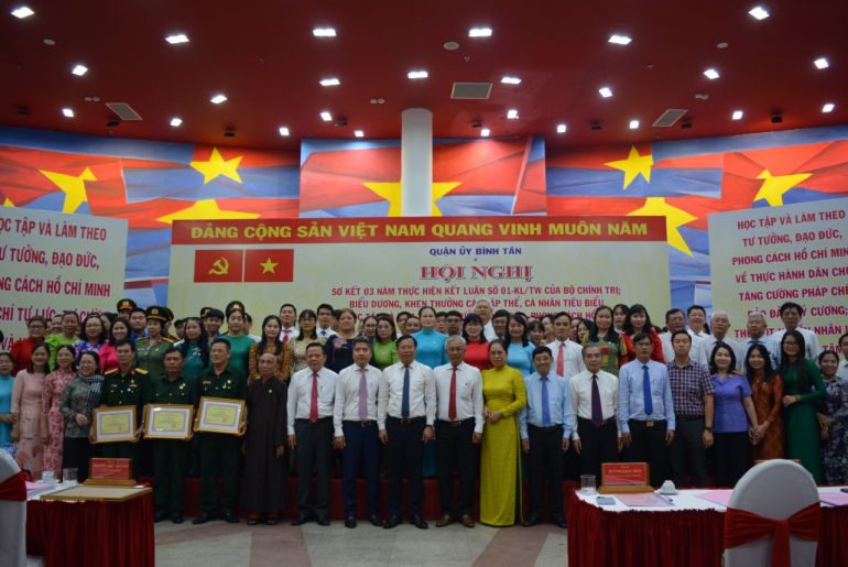 Quận Bình Tân - TPHCM: Đảng viên học và làm theo Bác là động lực thúc đẩy phát triển quận bền vững