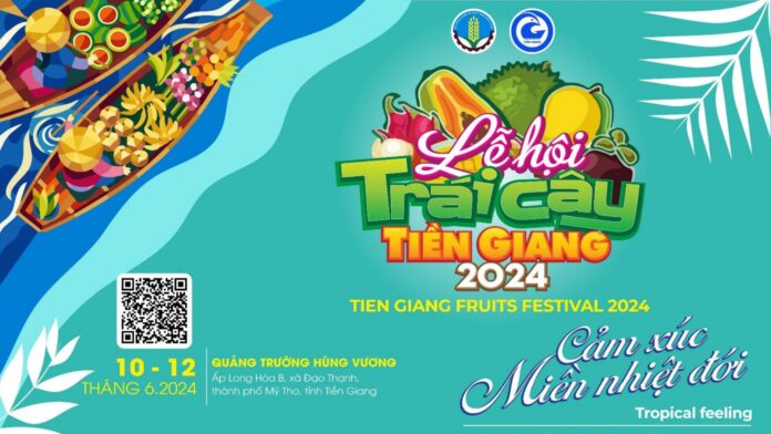 Lễ hội trái cây Tiền Giang năm 2024 với chủ đề “Cảm xúc miền nhiệt đới” sẽ được diễn ra trong 3 ngày, từ ngày 10/6 đến 12/6/2024.