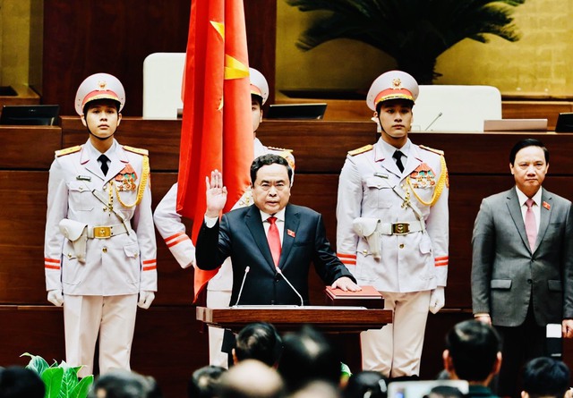 Quốc hội bầu ông Trần Thanh Mẫn là Chủ tịch Quốc hội
