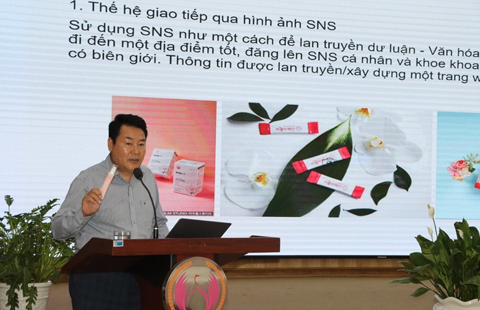 ẢnhÔng Yun Dae Sik chia sẻ chiến lược quảng bá, kinh doanh sản phẩm