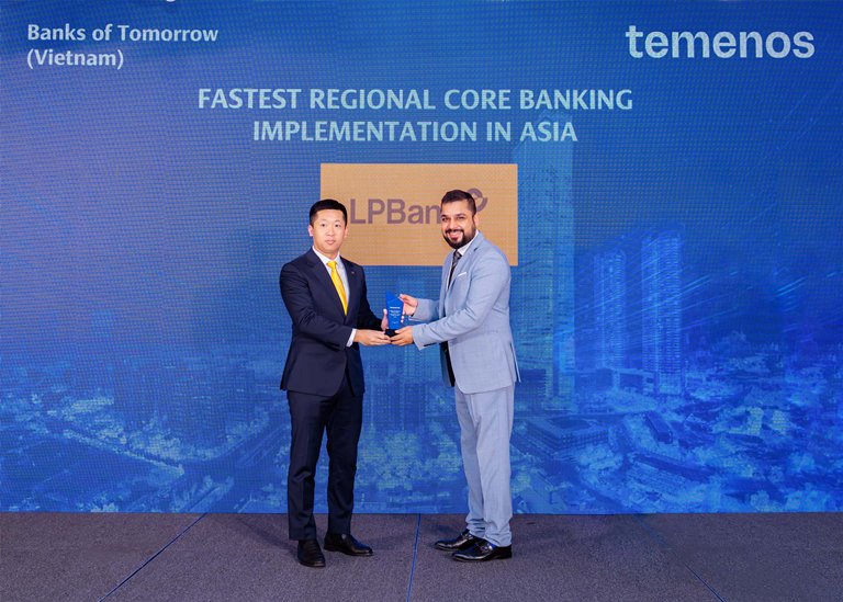 LPBank vinh dự nhận giải thưởng “Triển khai Core Banking nhanh nhất Châu Á”