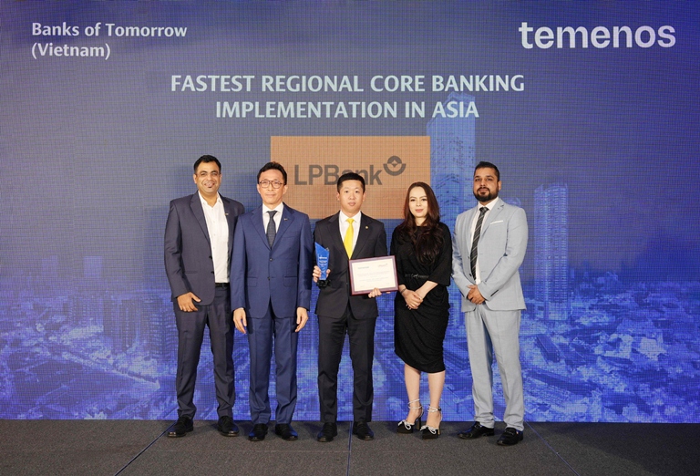 Ảnh minh họaLPBank là ngân hàng đầu tiên tại Việt Nam cũng như tại khu vực Châu Á được Temenos vinh danh giải thưởng “Triển khai Core Banking nhanh nhất Châu Á”