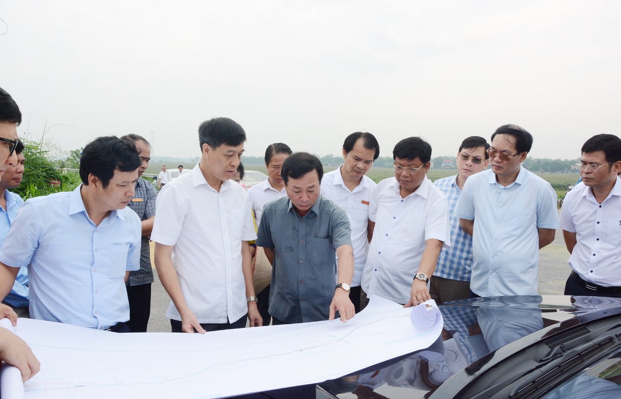 Phú Thọ: Chủ tịch UBND tỉnh kiểm tra tiến độ một số dự án tại huyện Phù Ninh