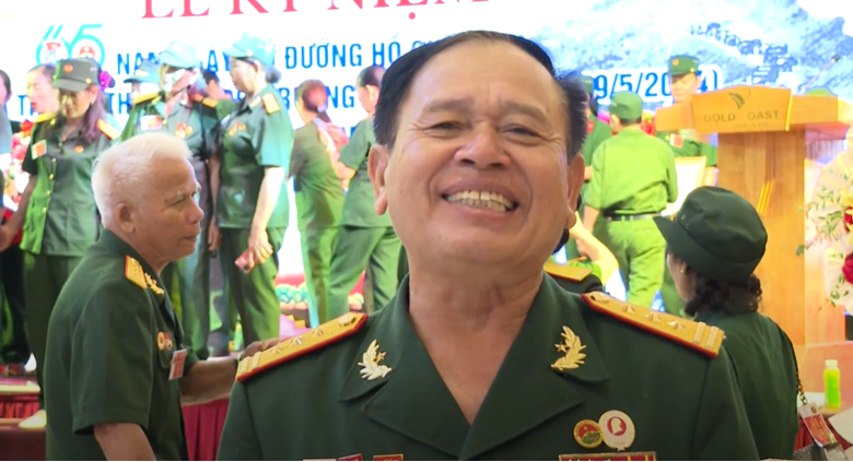 Thượng tá Nguyễn Ngọc Nam – Cựu chiến binh Hội Truyền thống Trường Sơn – đường Hồ Chí Minh