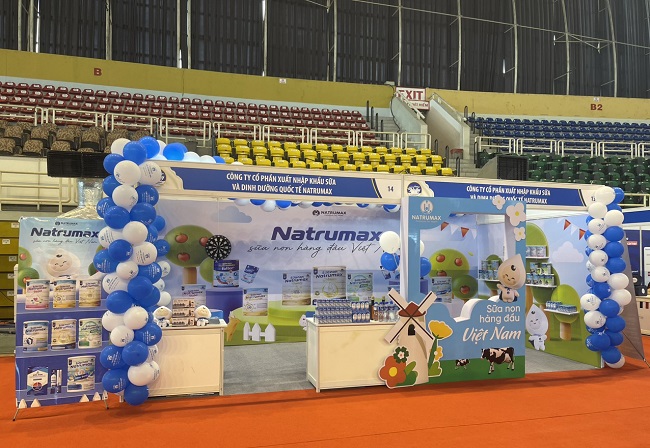 Gian hàng Natrumax thu hút hàng nghìn lượt khách quan quan và trải nghiệm sản phẩm tại Triển lãm VietNam Dairy 2024