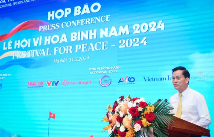 Họp báo công bố sự kiện Lễ hội Vì Hòa bình 2024