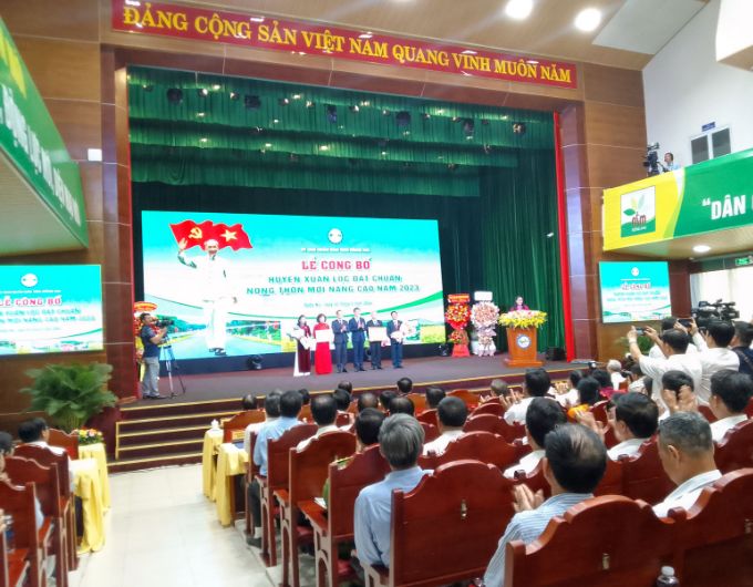Đồng Nai: Công bố huyện Xuân Lộc đạt  chuẩn nông thôn mới nâng cao 2023