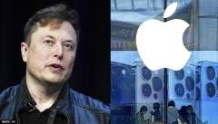 Elon Musk dọa cấm các thiết bị của Apple khỏi công ty