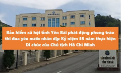 Bảo hiểm xã hội tỉnh Yên Bái phấn đấu hoàn thành thắng lợi các chỉ tiêu, nhiệm vụ năm 2024