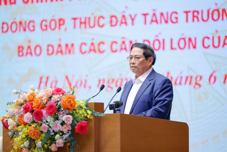 Thủ tướng Phạm Minh Chính đề nghị thí điểm thuê Giám đốc điều hành cho doanh nghiệp Nhà nước (Ảnh: Chinhphu.vn)