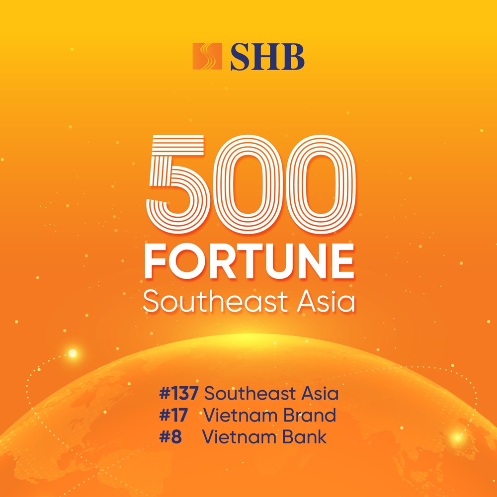 SHB's inclusion in the Fortune SEA 500 list is a clear testament to its stature in the market