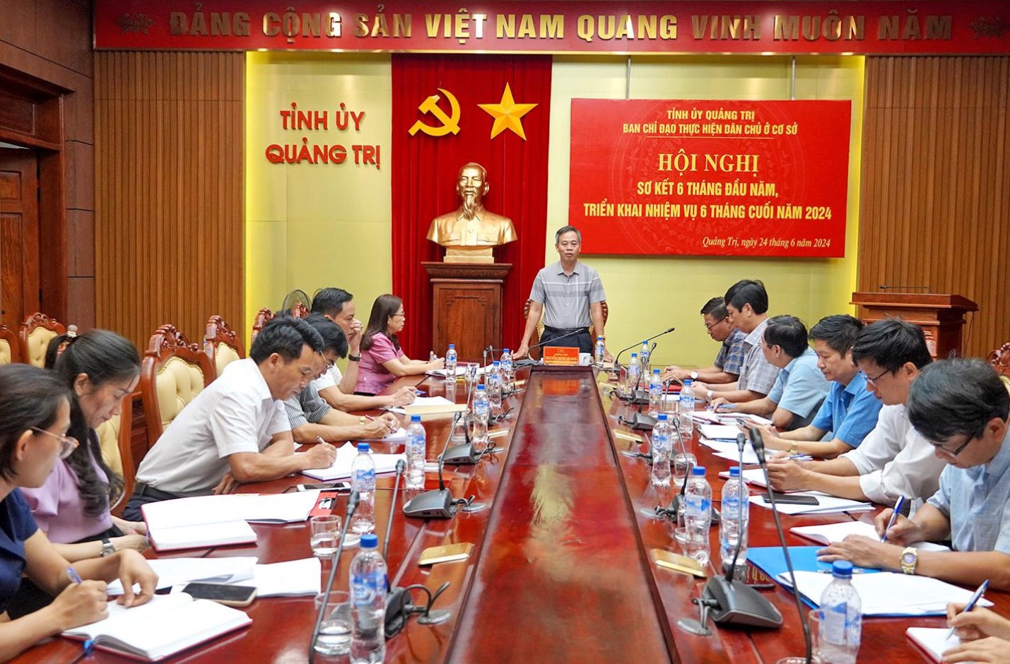 Ban Chỉ đạo thực hiện dân chủ ở cơ sở tỉnh Quảng Trị triển khai nhiệm vụ 6 tháng cuối năm 2024