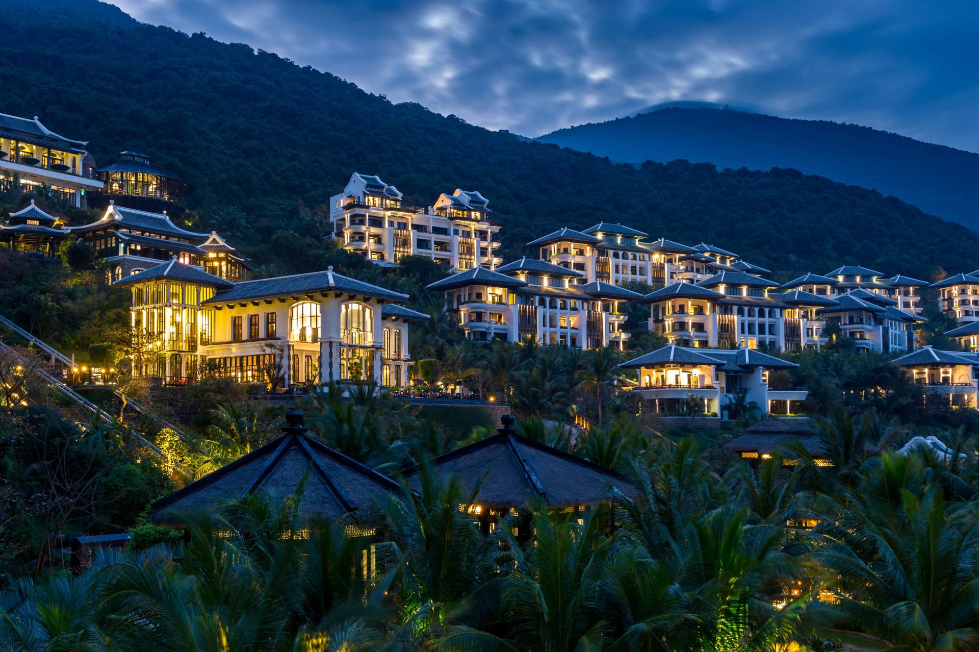 The luxury InterContinental Danang Sun Peninsula Resort