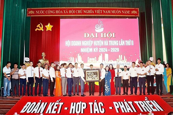 Đại hội Hội Doanh nghiệp huyện Hà Trung lần thứ II, nhiệm kỳ 2024 - 2029