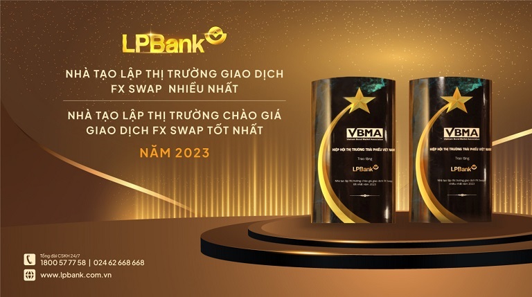 Ảnh minh họaLPBank được vinh danh ở vị trí cao nhất trong các giải thưởng Nhà tạo lập thị trường của VBMA năm 2023