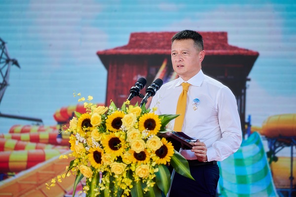 Ông Đặng Minh Trường, Chủ tịch HĐQT Tập đoàn Sun Group phát biểu
