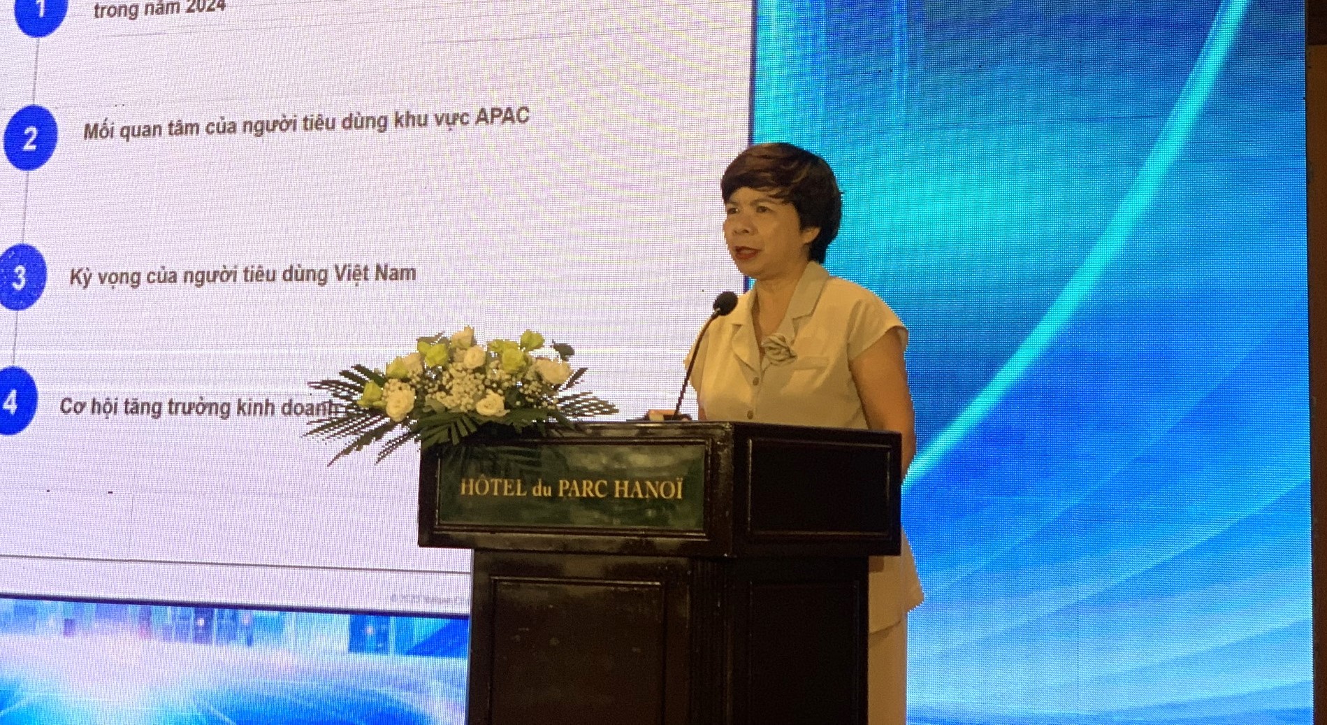 Ms. Dang Thuy Ha, Director of Customer Behavior Research at NielsenIQ Vietnam