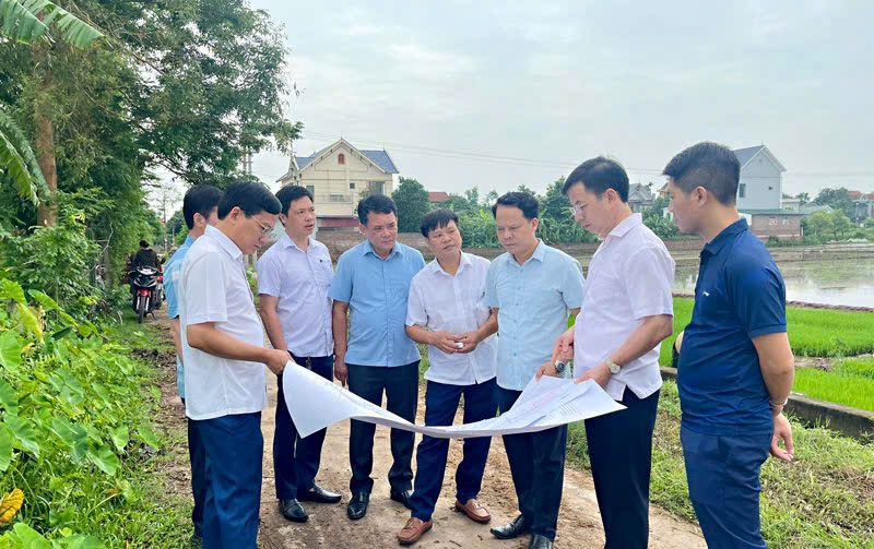 Lãnh đạo huyện Lâm Thao chủ động tháo gỡ khó khăn, vướng mắc, đẩy nhanh tiến độ triển khai các dự án trọng điểm trên địa bàn