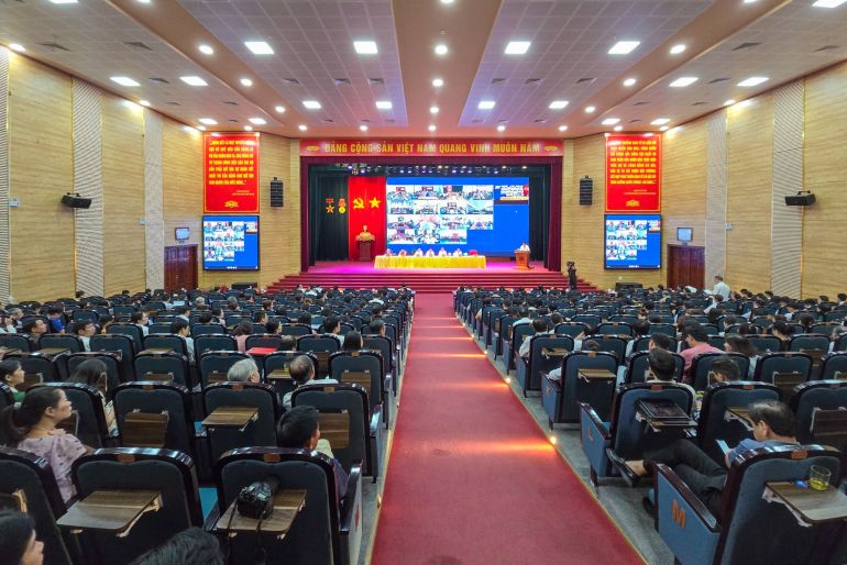 Phó Thủ tướng Trần Lưu Quang cùng Đoàn ĐBQH Hải Phòng tiếp xúc cử tri tại huyện An Dương
