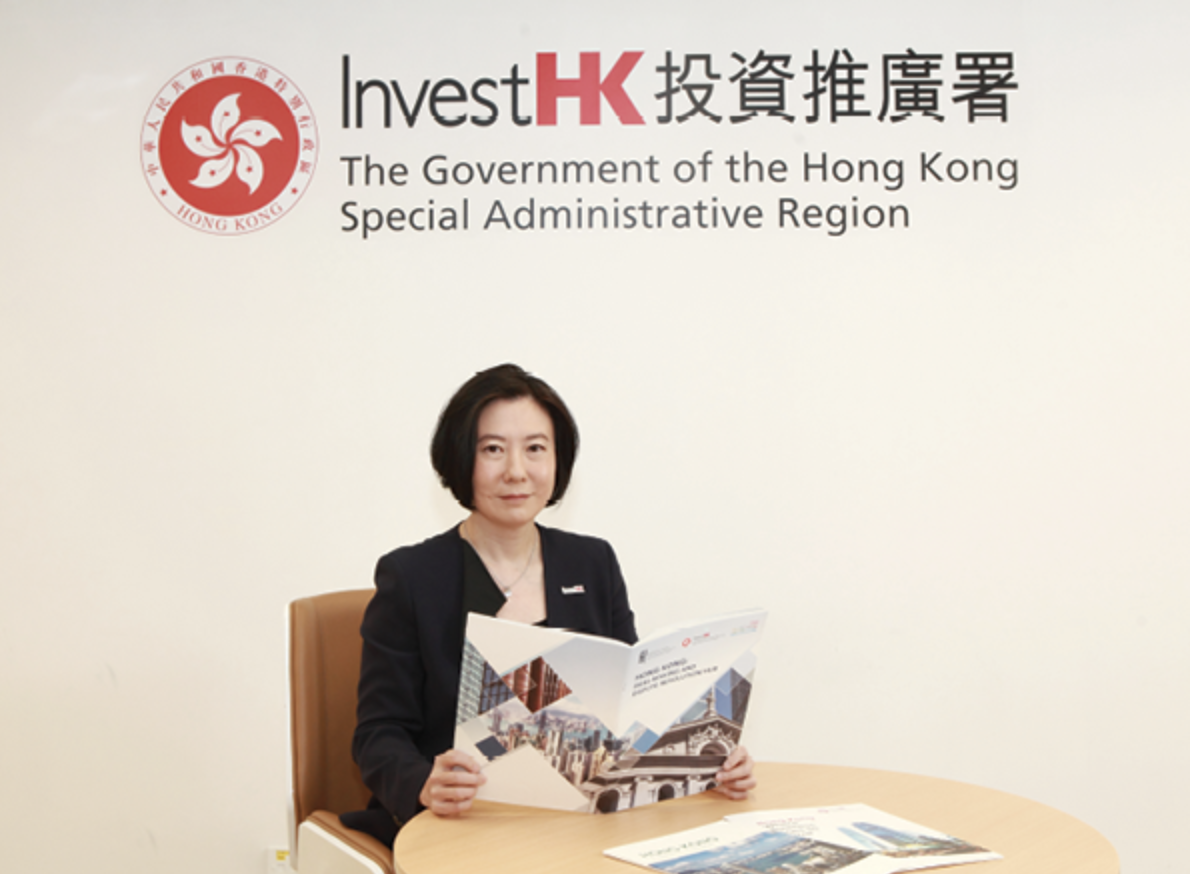 Bà Alpha Lau, Tổng giám đốc Xúc tiến đầu tư tại InvestHK