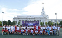 Hà Nội: Giao lưu bóng đá kết nối kinh doanh giữa Hội Doanh nghiệp huyện Gia Lâm và ABI Hà Nội