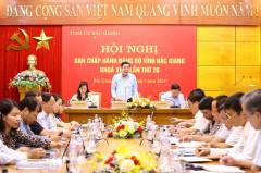 Bắc Giang: Tập trung tháo gỡ khó khăn, vướng mắc, phấn đấu hoàn thành mục tiêu phát triển KT-XH năm 2024