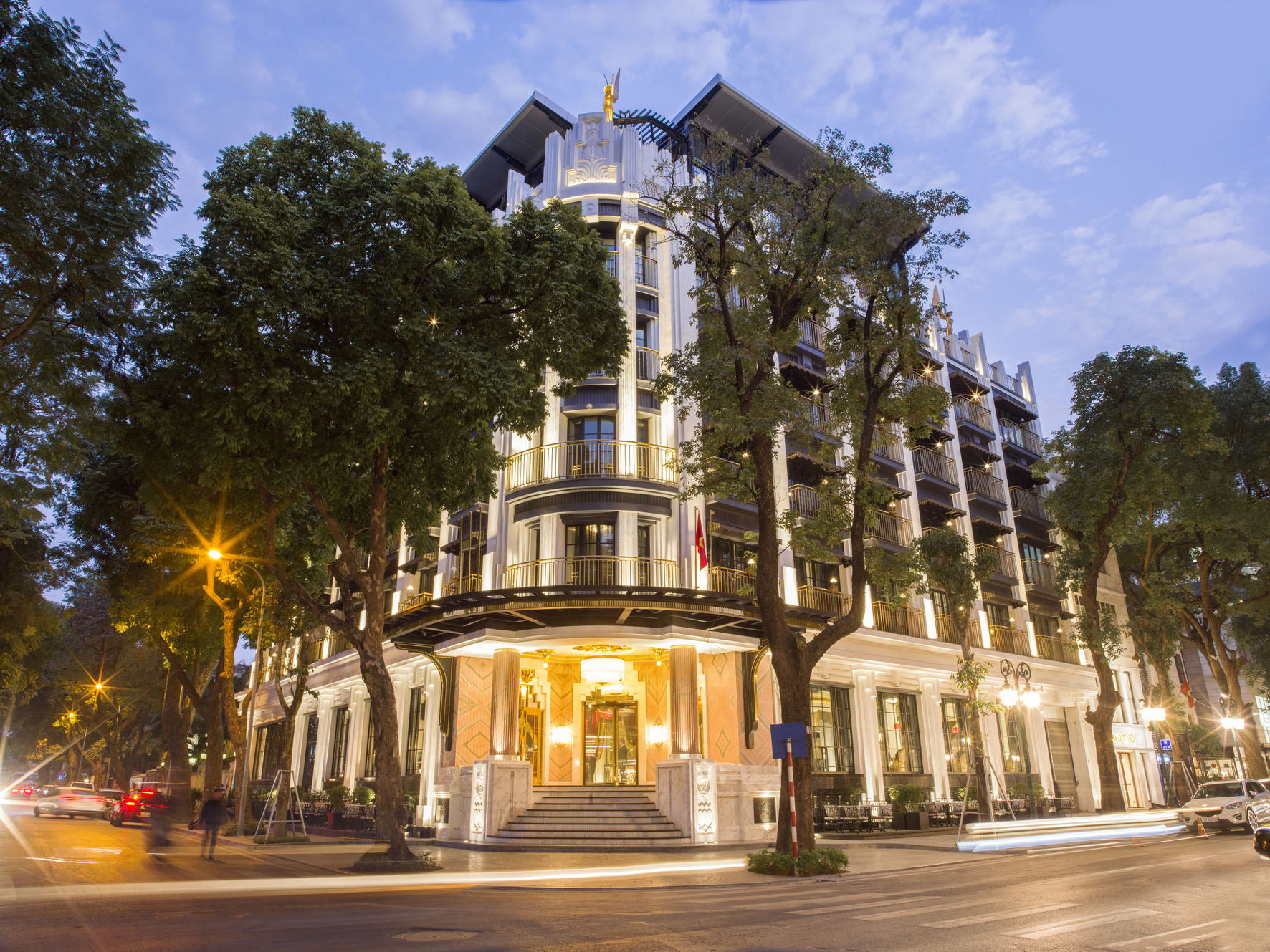 Capella Hanoi having unique Art Nouveau and Art Deco Architecture, is located at 11 Lê Phụng Hiểu - one of the most beautiful streets in Hà Nội