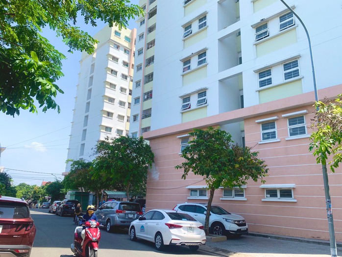 The first social housing project in Ba Ria - Vung Tau province is located at 217 Nguyen Huu Canh, Vung Tau City