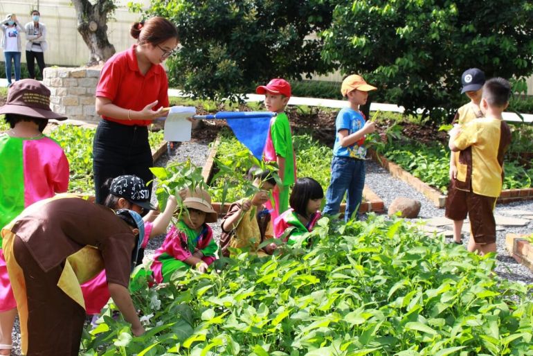 The benefits of the Farm School models demonstrate the ability to create a learning environment close to nature, where children can learn to plant trees, catch fish, and take care of animals