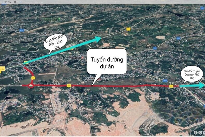 Phú Thọ: Lựa chọn nhà thầu làm đường nối cao tốc Nội Bài - Lào Cai với cao tốc Tuyên Quang - Phú Thọ