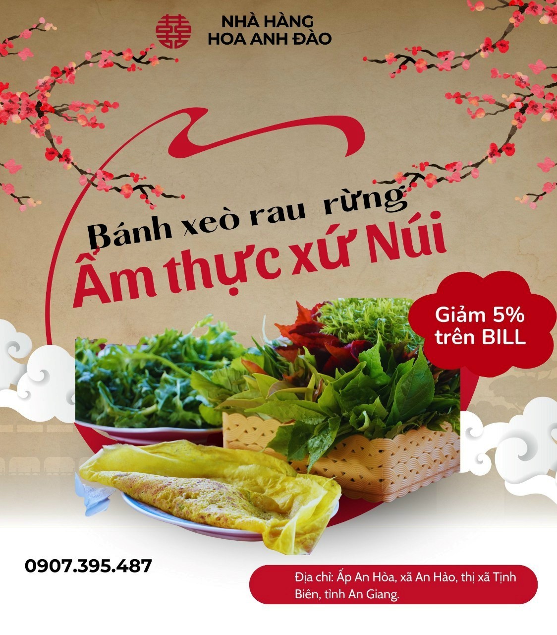 Enjoy local specialties from the Bay Nui region