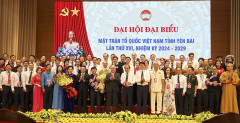 Ông Giàng A Tông tái cử giữ chức Chủ tịch Ủy ban MTTQ Việt Nam tỉnh Yên Bái khóa XVI, nhiệm kỳ 2024 – 2029