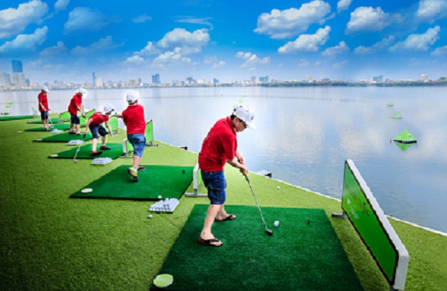 Học viện Golf Jack Nicklaus tại Khách sạn Thắng Lợi là cơ sở đào tạo đầu tiên triển khai giáo trình và chiến lược đào tạo mới.