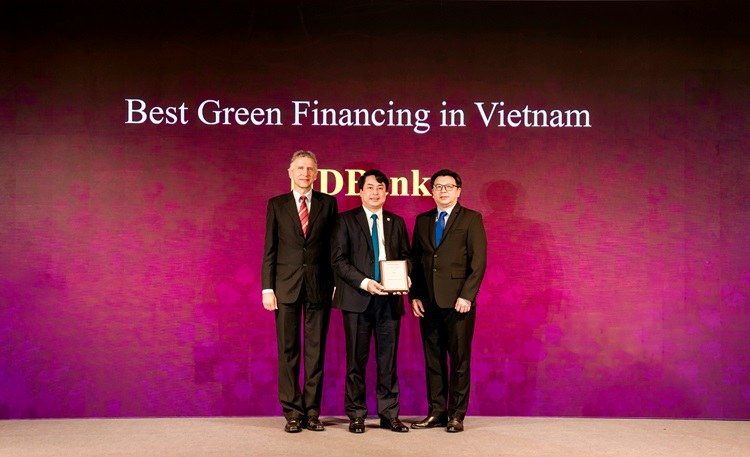 The only bank in Vietnam to receive the "Green Award" from The Asian Banker