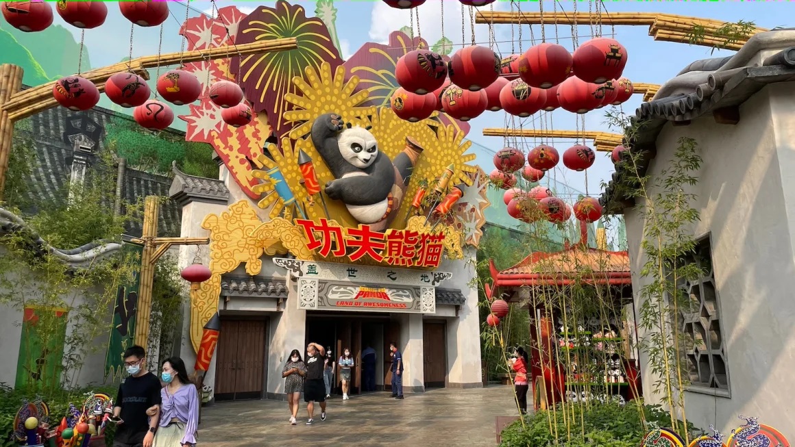 Universal Beijing Resort công viên Universal Studios lớn nhất thế giới. Ảnh Universal Beijing Resort