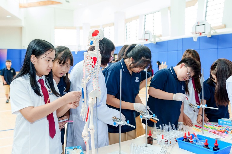 With a focus on hands-on learning and creativity, Vinsers at Ocean Park 2 explore their potential through various experience workshops on the first day of the new school year