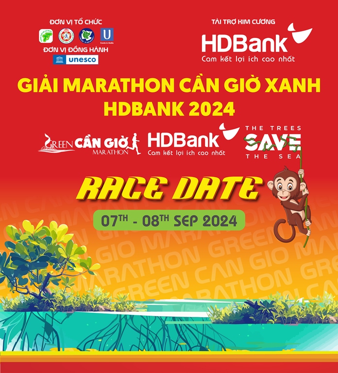 Green Cần Giờ Marathon HDBank 2024 – “Đường đua xanh” của tinh thần ESG  thu hút  hơn 3.000 Runners trong nước và quốc tế tham gia