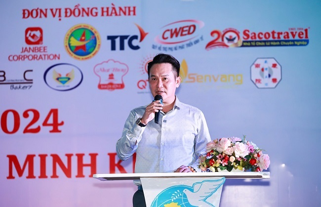 Anh Đặng Hồng Anh phát biểu tại chương trình