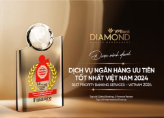 VPBank được vinh danh “Dịch vụ ngân hàng ưu tiên tốt nhất Việt Nam”