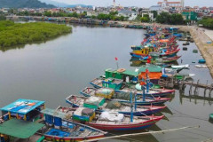 Hàng ngàn tàu thuyền Hà Tĩnh đã vào nơi trú bão an toàn