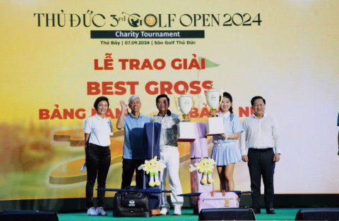 The 3rd Thu Duc Open Golf Tournament: When sports join hands for the community