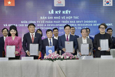 Hodeco signs MOU on development cooperation with Korean partners