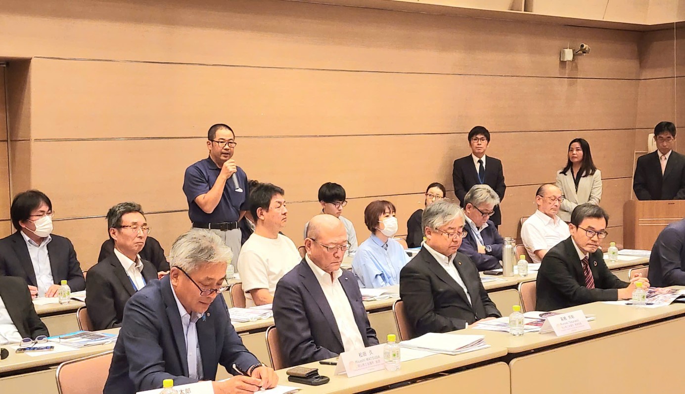 Japanese businesses raised questions regarding labor recruitment to work in Okayama City during the workshop