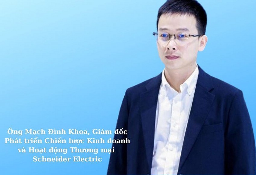 Mr. Mach Dinh Khoa, Director of Business Strategy Development and Commercial Operations at Schneider Electric