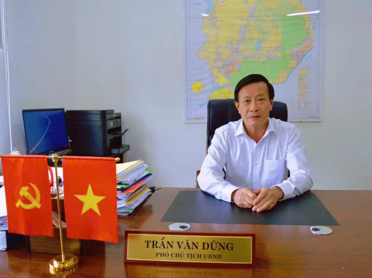 Mr. Trần Văn Dững - Vice Chairman of the People's Committee of Xuyên Mộc District