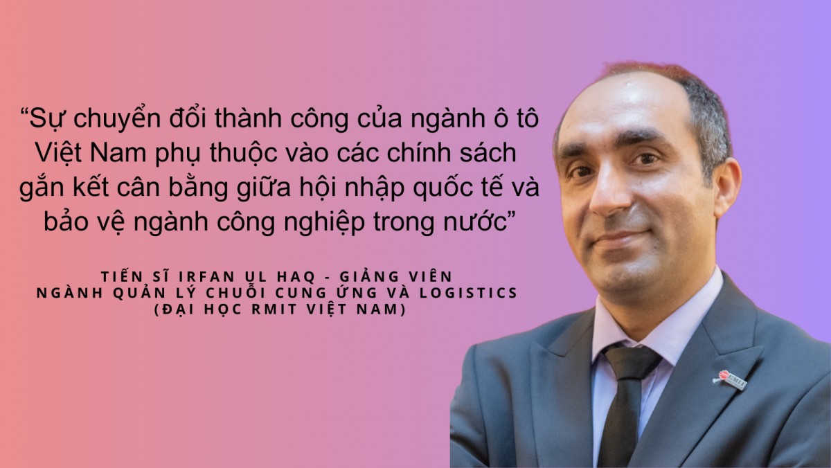 Dr. Irfan Ul Haq, a lecturer in Supply Chain Management and Logistics at RMIT University Vietnam