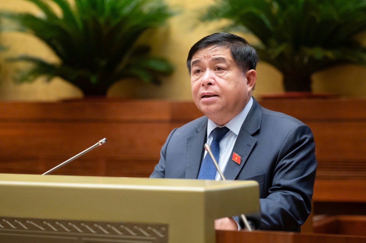 Minister of Planning and Investment Nguyễn Chí Dũng