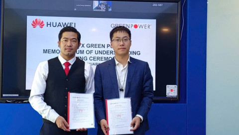 The collaboration between Green power and Huawei: A major step in developing a 100MWp solar energy project