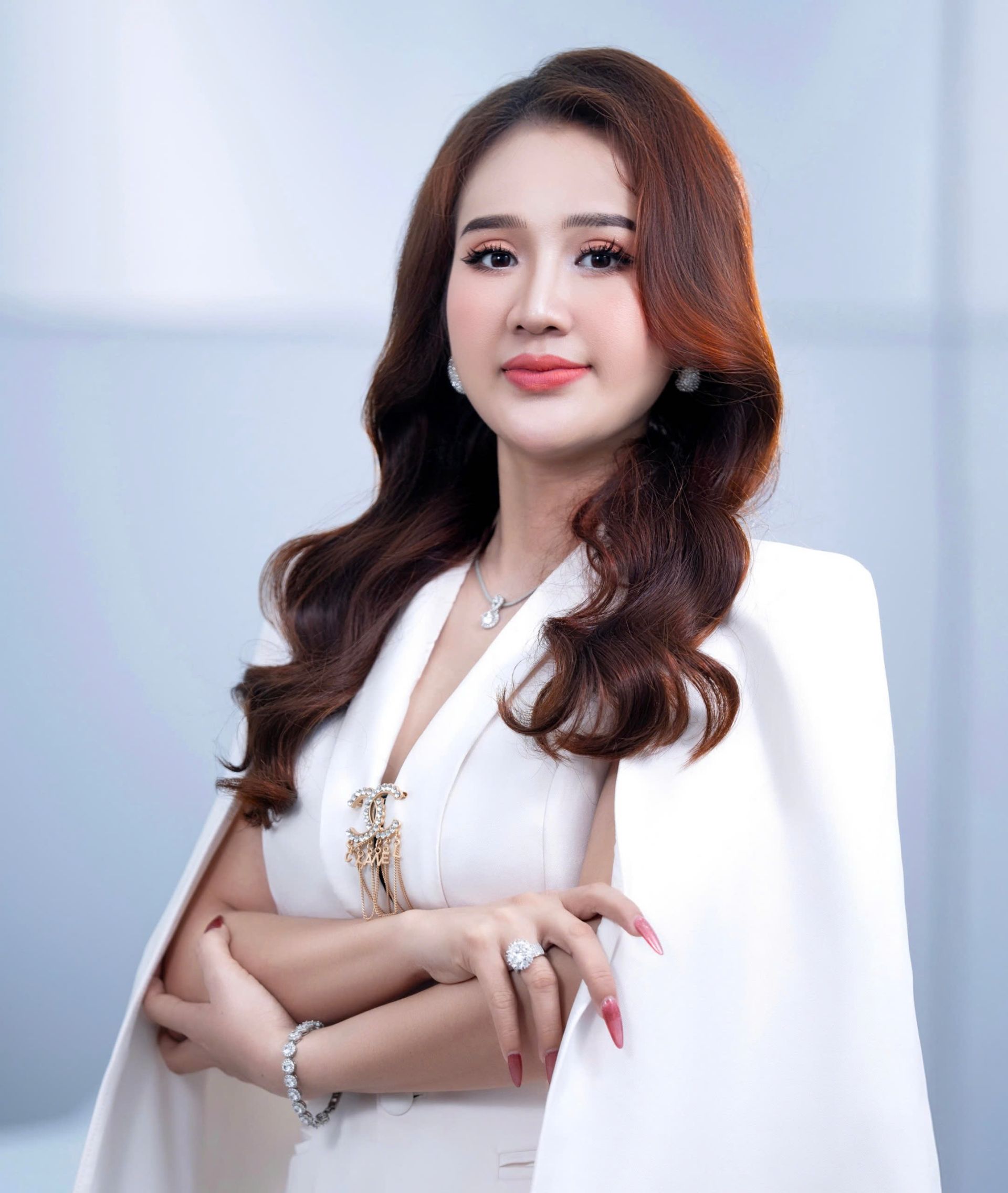 Lisa Phan, a young entrepreneur in the real estate and beauty industry in Ho Chi Minh City.