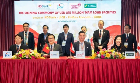 HDBank secures USD 215 million syndicated loan from JICA, SMBC, and FinDev Canada